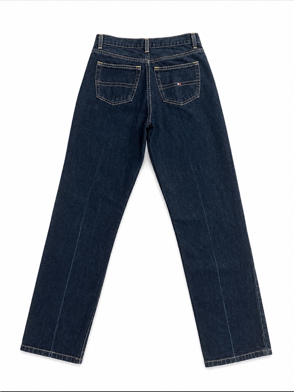 Tommy Hilfiger Vintage Y2K Jeans Dark Wash Straight Leg Denim Size 4